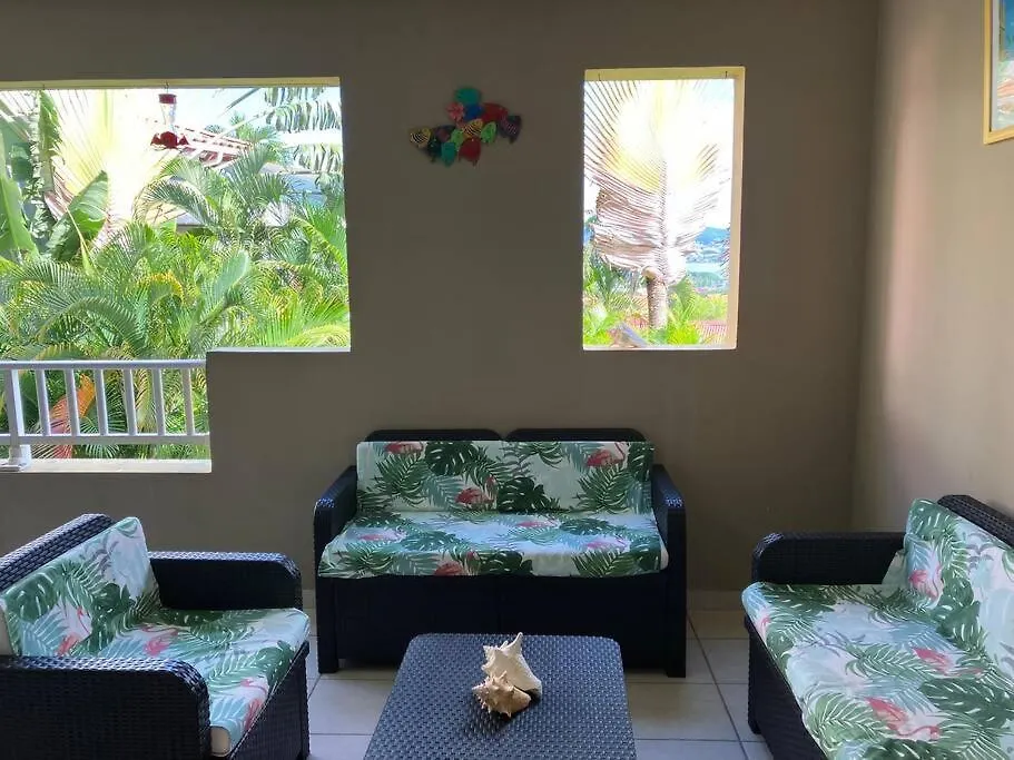 Le Voyageur - 1Ch - 4P - Vue Mer - Anse Mitan Les Trois-Ilets Apartment